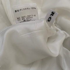 ジャイロ　白　ノースリーブ　ワンピースの画像