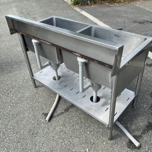 ☆中古品　二層シンク　maruzen マルゼン　厨房　厨房機器