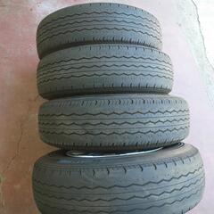 195/80R15 ハイエース　純正ホイール