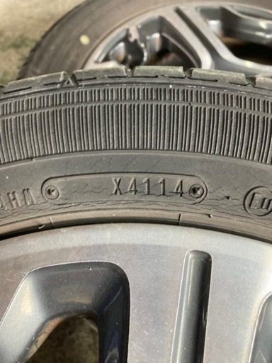 ハスラー純正アルミ　165/60R15 4本