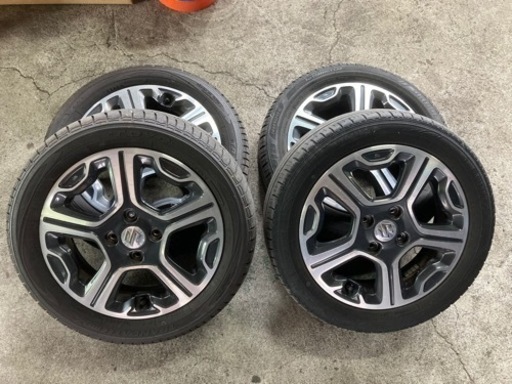 ハスラー純正アルミ　165/60R15 4本