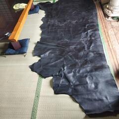 黒色の牛革　271dm2