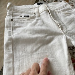 Lee 白デニム　の画像