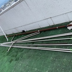 【受渡完了】物干し竿　6本　385センチ