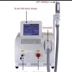 ☆☆新品☆連射式効果抜群☆業務用脱毛器☆IPL,SHR、メンズ、キッズ脱毛☆の画像