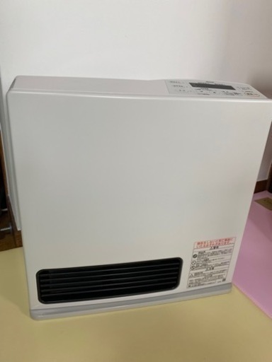 【9月5日まで限定】美品　ガスファンヒーター　リンナイRC-Y4002E-W