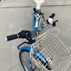 子ども用自転車（24インチ女子向け）＋ヘルメット＋キックボード＋ブレイブボード【4点セット】の画像