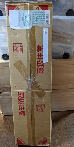 【取りに来ていただける方】新品・未使用 木製棚のランドリーラック 3