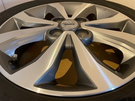 YOKOHAMA 165/55R15 75V 日産純正ホイール　4本セット
