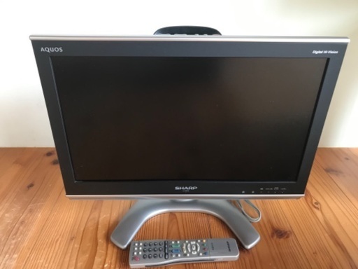 取引可能です　SHARP 20型 ハイビジョン液晶テレビ　AQUOS LC-20EX3 2008年モデル 説明書有り
