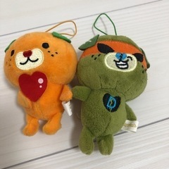 みきゃん・ダークみきゃん　ストラップ