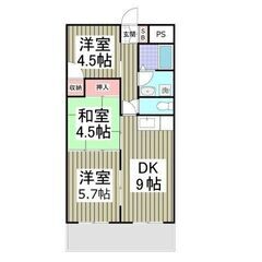 💖初期費用0円対応可能💖武蔵野線「南越谷」駅徒歩10分🌟3ＤＫ🎵管理番号「151492」  - 越谷市