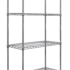 ステンレスラック4段　中古の画像