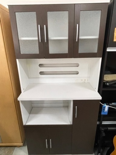 食器棚　水屋　　リサイクルショップ宮崎屋住吉店　22.7.16　ｙ