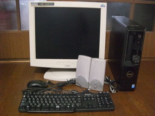 win10付き：Core i3デスクトップパソコン＋19インチTFT液晶ディスプレイのセットです！