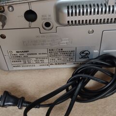 CDラジカセ　シャープ‗SD-FX200の画像