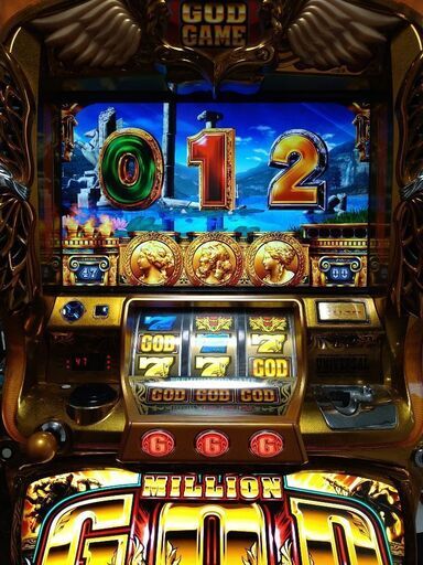 パチスロ　ミリオンゴッド神々の凱旋　実機　【不要機、家庭用電源、無段階ボリューム、ドアキー、設定キー】