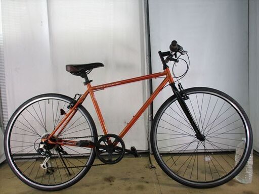C81　★11800円スタート★整備済み スポーツ中古自転車 【クロスバイク　SOUTHERNPORT　オレンジ　50㎝】
