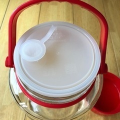 長期保存　果実酒瓶　クリア　4L  中古品の画像