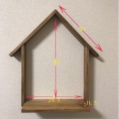 ハンドメイド　ウッドラック　インターホンラック　神棚　の画像