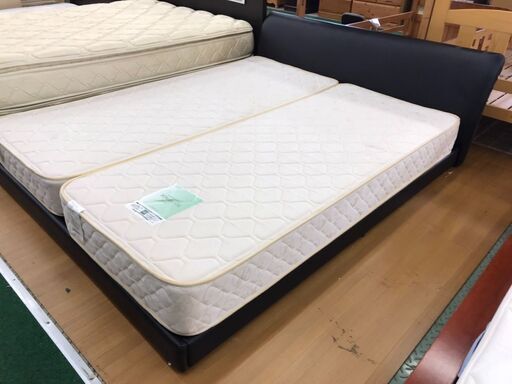 【愛品館八千代店】ドリームベッド　ロータイプクイーンベッド