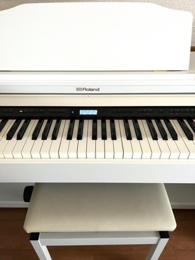 Roland HP601 ホワイト　ピアノ　ローランド