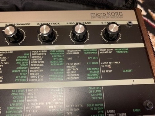 micro KORG シンセサイザー　美品