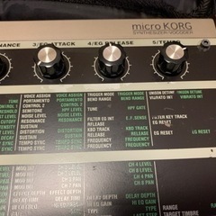 micro KORG シンセサイザー　美品の画像