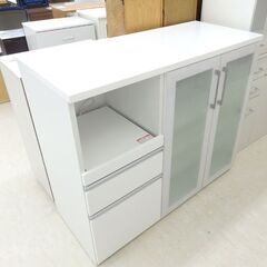 千歳市/恵庭市 ニトリ キッチンボード 収納 家具 食器棚 レンジ台
