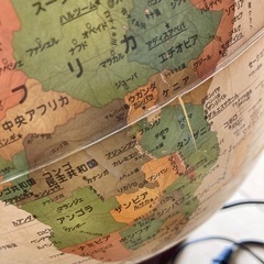 地球儀の画像