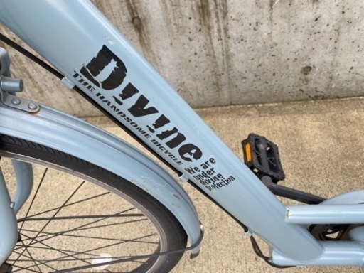Divine ディバイン 外装6段 700C マットブルーグレー 中古 自転車