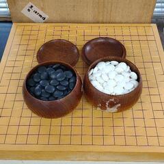 0716-062 囲碁セット 天然木