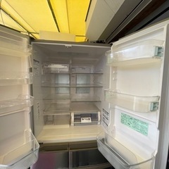 【リサイクルサービス八光　田上店　安心の1か月保証　配達・設置OK】日立  R-SF50YM-SR 　冷蔵庫501L・フレンチドア