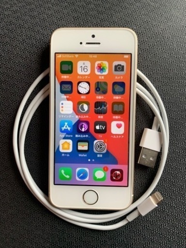 iPhone SE ゴルド　SIMフリー