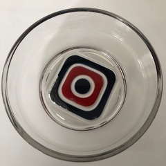 レトロなガラス皿　