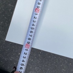 ★388 【お買い得品】 会議テーブル 議卓 折りたたみテーブル フォールディングテーブル ホワイト  ハイタイプ 【リサイクルマート鹿児島宇宿店】の画像