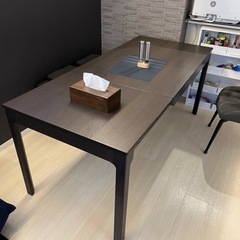 IKEA エーケダーレン ベンチと机セット ダイニングテーブル