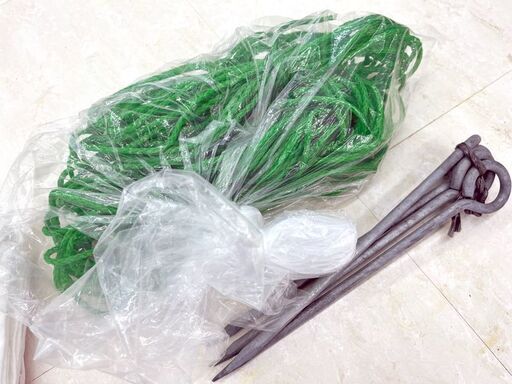 北海道 千歳市/恵庭市 近郊配送可能 未使用 Asics アシックス ゴルフ練習用ネット スチールフレーム 約3.0×2.7×2.1m