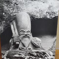 【お譲り先決定】写真パネル（修那羅峠の石仏）