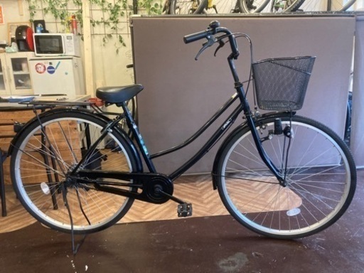 【27インチ】自転車　黒