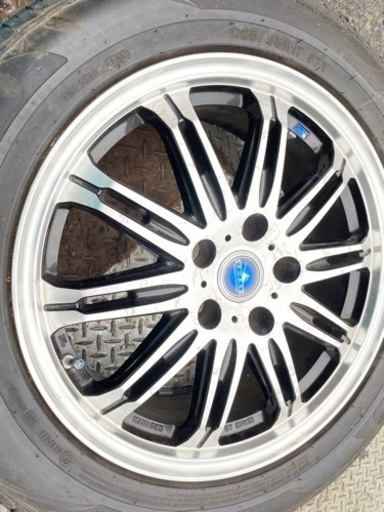 ENKEI sporsh 17インチ　アルミホイールタイヤ4本セット