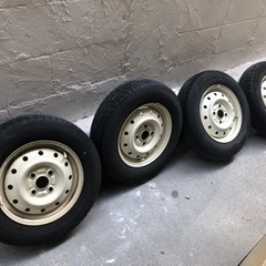 軽自動車純正ホイルタイヤ