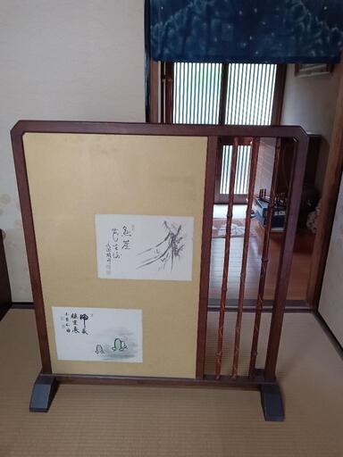 [値下げ]衝立　和風
