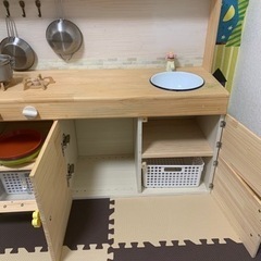 手作りキッチンの画像