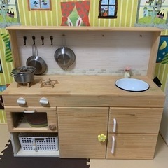 手作りキッチンの画像