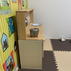 手作りキッチンの画像