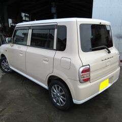 ラパン　L☆ベージュ✙白の2トン☆走行98000ｋｍ☆総額￥200000☆車検令和5年5月までの画像