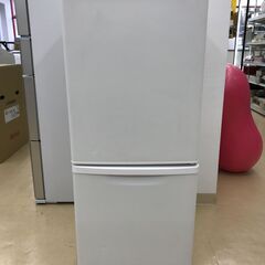 パナソニック 2ドア冷蔵庫 138L 2019年製 NR-B14BW-W 中古品