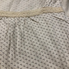 Mサイズ　アンサンブル  (ノースリーブ&半袖カーディガン) 生成りの画像