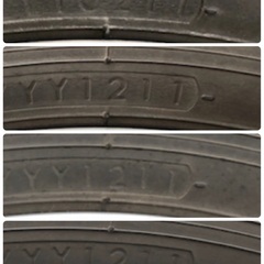 YOKOHAMA BluEarth 195/65R15 アリオン 260系 前期 Sパッケージ 純正15インチホイール 4本の画像